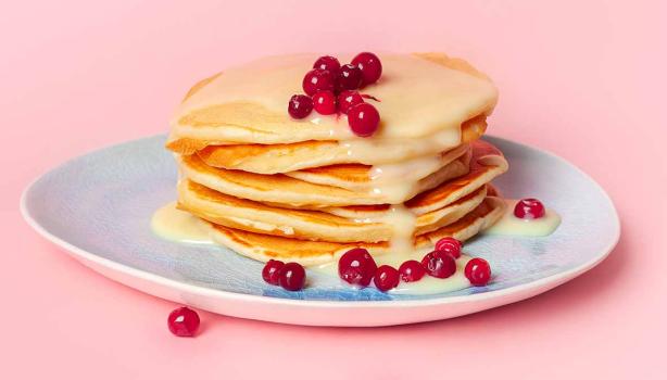 Receta de pancakes, opción de desayuno sorpresa para mamá