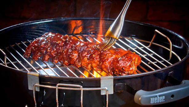 Costillas de cerdo con salsa teriyaki