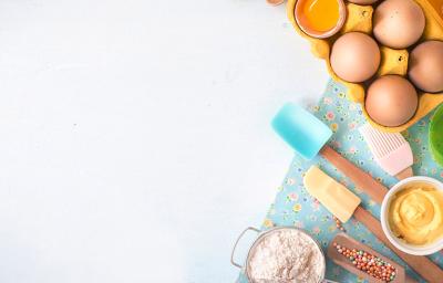 Ingredientes y utensilios para postres Ingredientes y utensilios para postres
