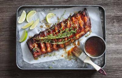 Asado de tira condimentado Asado de tira condimentado