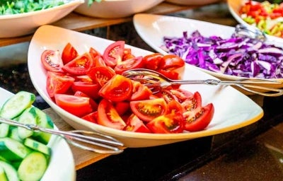 Tomates de árbol para servir.