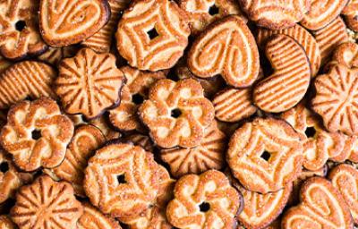 Galletas de mantequilla de diferentes formas