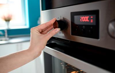 Graduar temperatura en los diferentes tipos de horno 