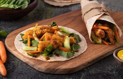 Enrollado de vegetales idea de cena rápida 