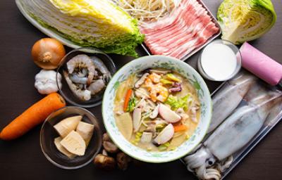  Diferentes ingredientes para preparar kimchi 