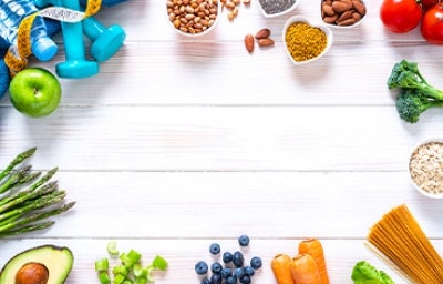 Variedad de ingredientes qué comer después de hacer ejercicio