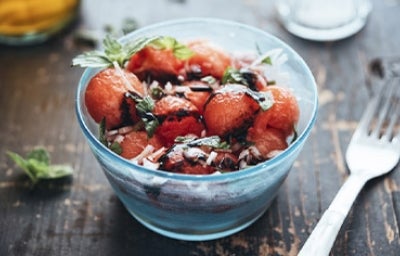 Tazón con ensalada de frutas