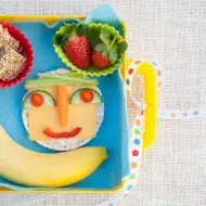 Un desayuno para niños muy divertido 