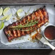 Asado de tira condimentado