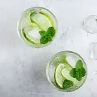 Bebidas con menta