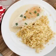 Receta de arroz y pollo con estragón
