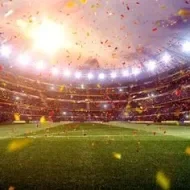 Campeonato de sabores en el estadio.