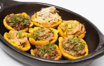 canasta de platano rellenas canasta de platano rellenas