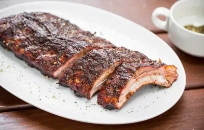 Costillas de cerdo ahumadas con adobo