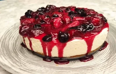 Cheesecake de fresa Cheesecake de fresa