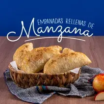 EMPANADAS RELLENAS DE MANZANA