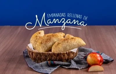 EMPANADAS RELLENAS DE MANZANA