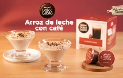 Arroz de leche con café Arroz de leche con café