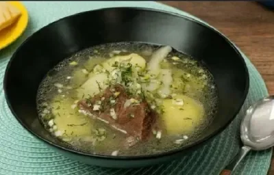 Caldo de costilla Caldo de costilla