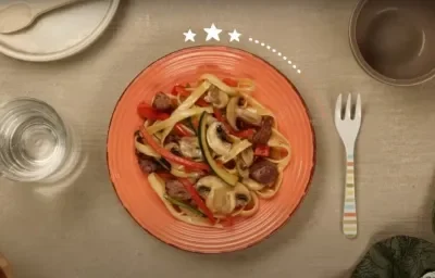 Wok de pasta Wok de pasta