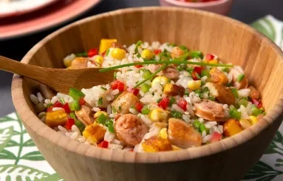 ARROZ PAISA BAJO EN CALORIAS ARROZ PAISA BAJO EN CALORIAS