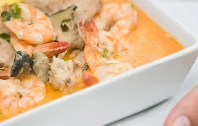 Cazuela de mariscos fácil