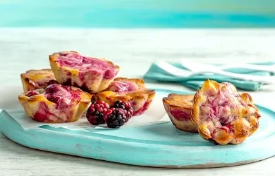 MUFFINS DE MORA