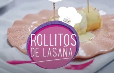 Es rollitos de lagsaña Es rollitos de lagsaña