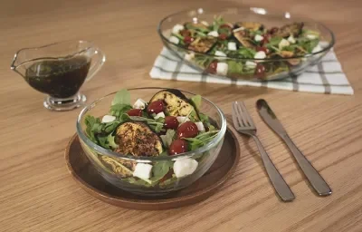 Ensalada de berenjena Ensalada de berenjena