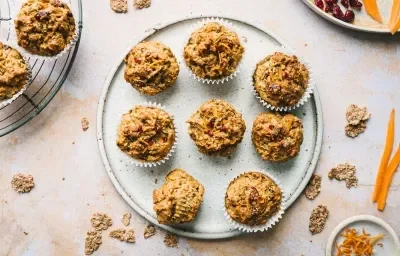 FITNESS® CARROT & WHOLEGRAIN MUFFINS FITNESS® CARROT & WHOLEGRAIN MUFFINS