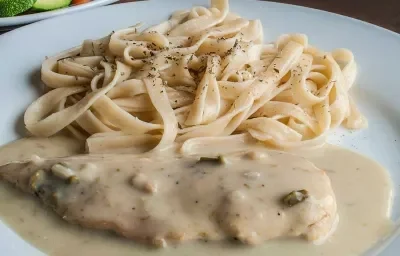 Pollo a la carbonara Pollo a la carbonara