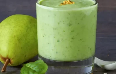 Batido de pera y limón con NUTREN® Senior Batido de pera y limón con NUTREN® Senior
