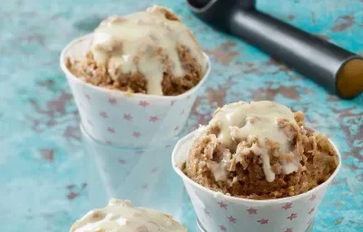 Granita de café y chocolate Granita de café y chocolate