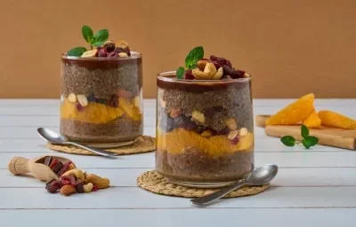 Crunchy Citrus Chia Pudding