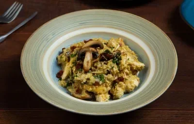 arroz cremoso con champiñones arroz cremoso con champiñones