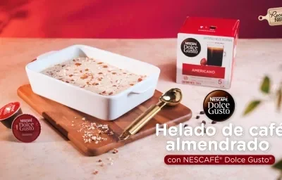 Helado de café almendrado con NESCAFÉ® Dolce Gusto® Helado de café almendrado con NESCAFÉ® Dolce Gusto®