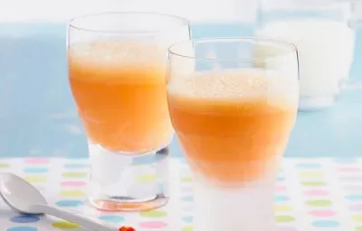 Batido de naranja y zanahoria