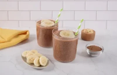 Smoothie de Choco Avena con Yogurt