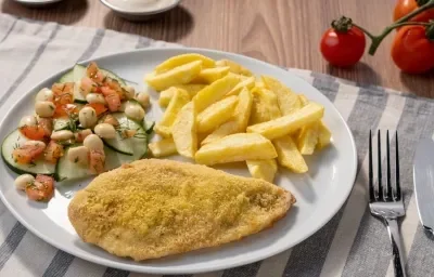 Milanesas de pollo Milanesas de pollo
