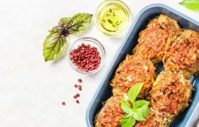 Croquetas de calabacín y semillas de chía Croquetas de calabacín y semillas de chía