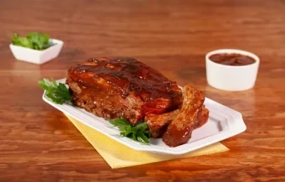 Costillas bbq