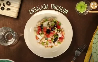 Ensalada tricolor Ensalada tricolor