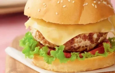HAMBURGUESAS DE POLLO