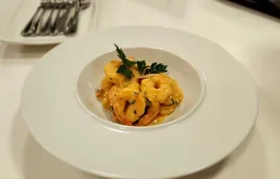 Encocado de camarones