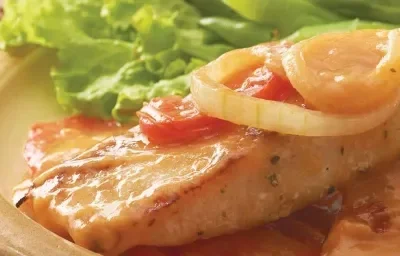Filete de pescado a la criolla