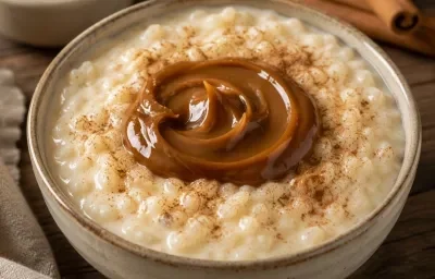 arroz con leche y arequipe