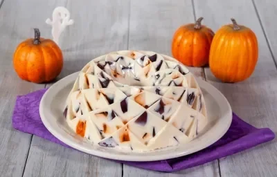 Gelatina mosaico halloween