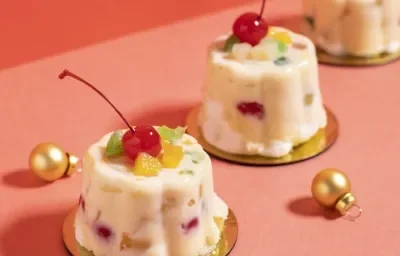 Casattas de frutas con marsmellow Casattas de frutas con marsmellow
