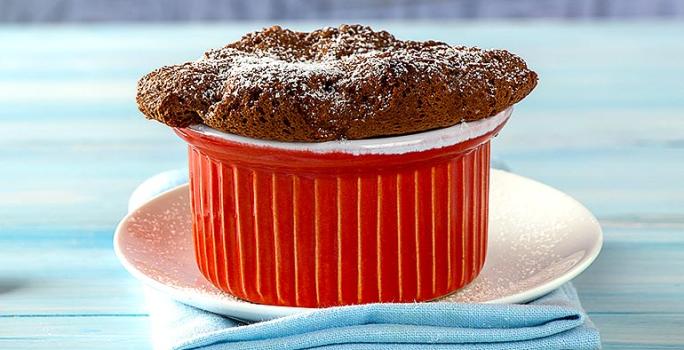 Soufflé de chocolate