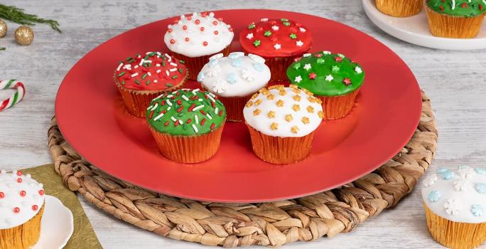 Cupcakes de navidad